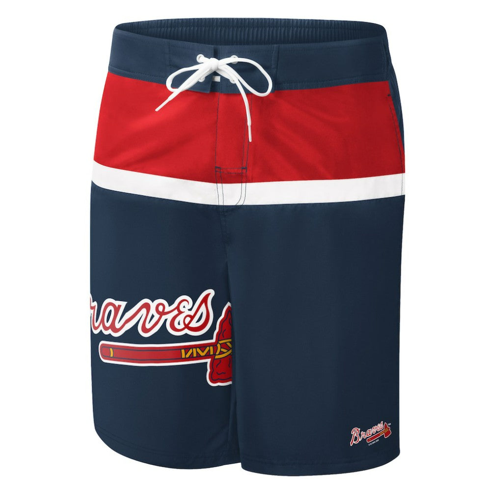 Atlanta Braves G-III Sports by Carl Banks Sea Wind Swim Shorts | MLB Shop