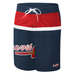 Atlanta Braves G-III Sports by Carl Banks Sea Wind Swim Shorts | MLB Shop