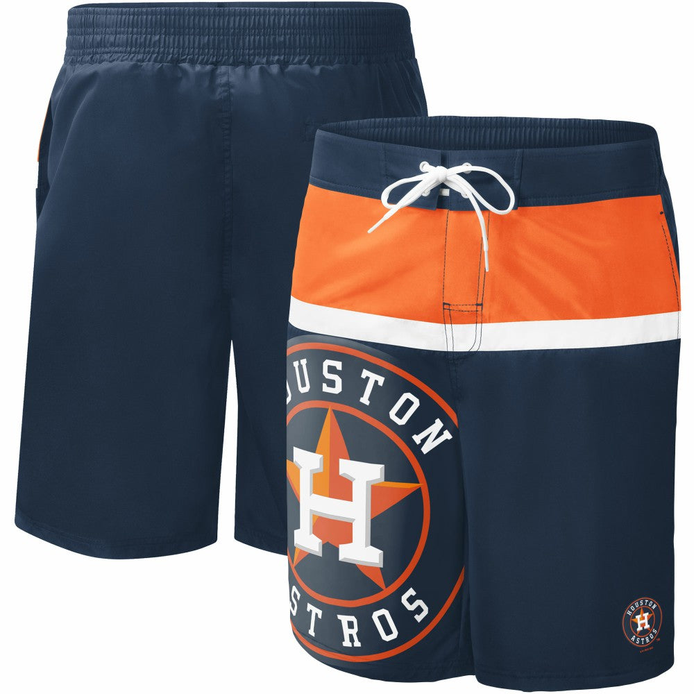 Houston Astros G-III Sports by Carl Banks Sea Wind Swim Shorts | MLB Outlet