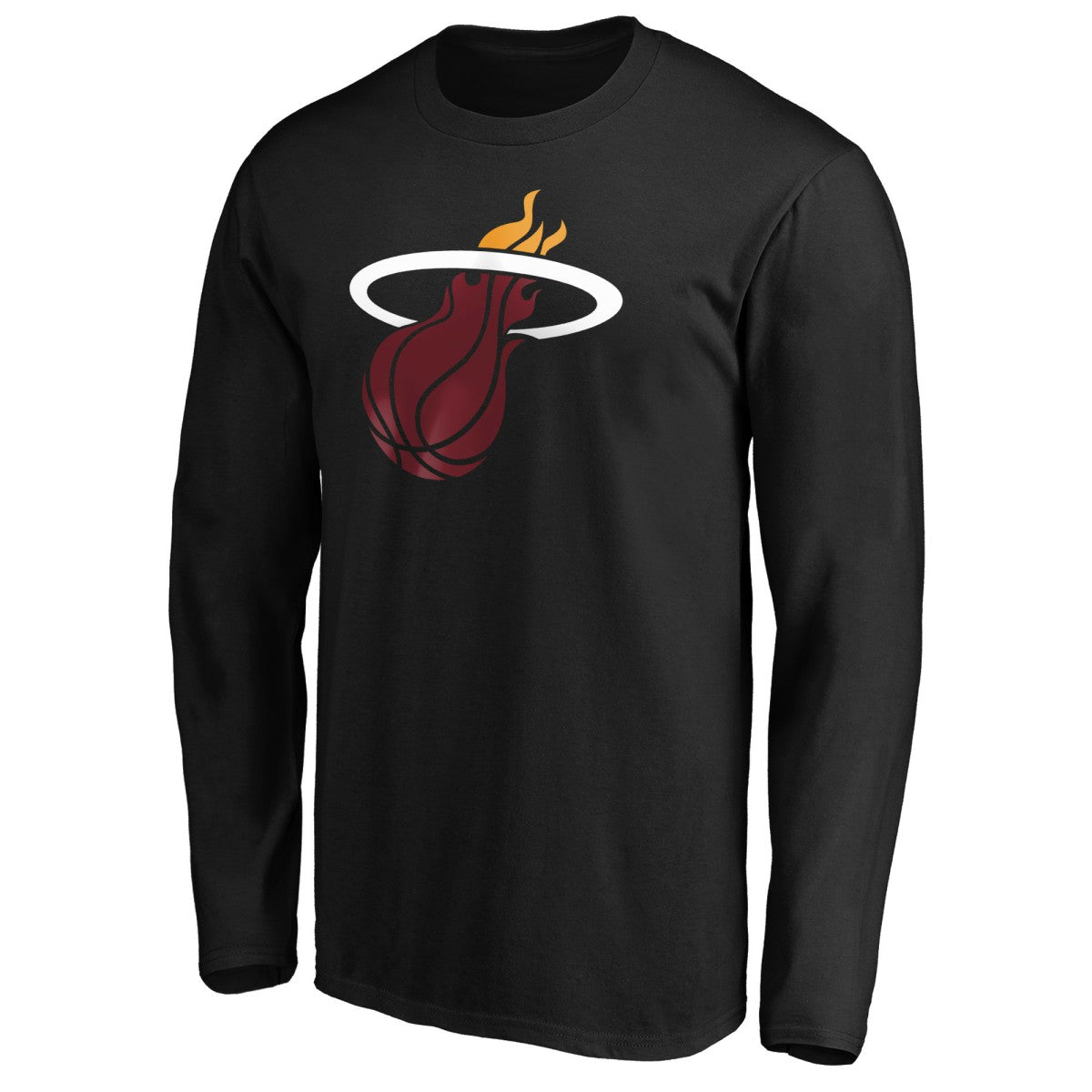 Bam Adebayo Miami Heat Playmaker Team Name & Number Long Sleeve T-Shirt Discount