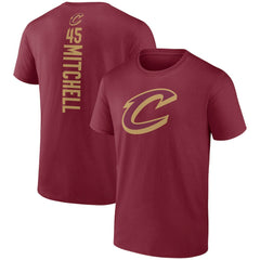 Donovan Mitchell Cleveland Cavaliers Playmaker Team Name & Number T-Shirt sale Discount