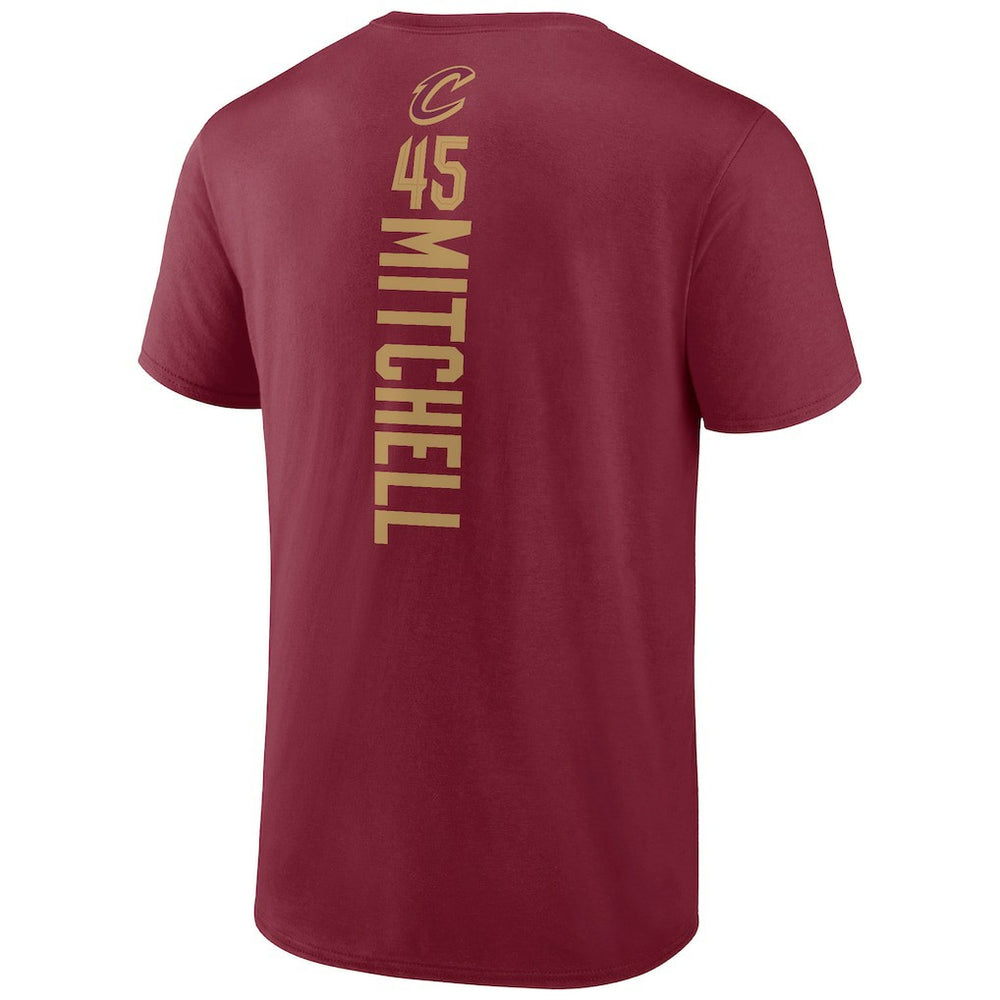 Donovan Mitchell Cleveland Cavaliers Playmaker Team Name & Number T-Shirt sale Discount