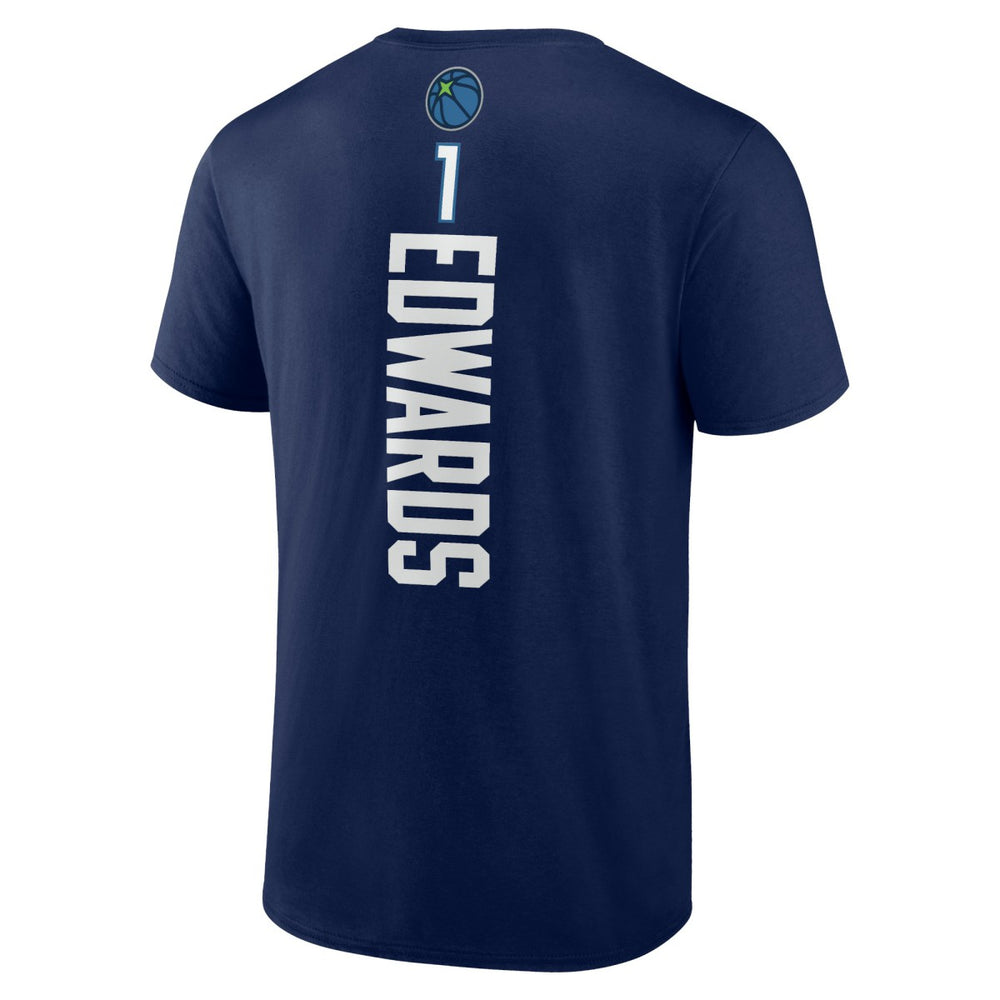 Anthony Edwards Minnesota Timberwolves Playmaker Team Name & Number T-Shirt Outlet