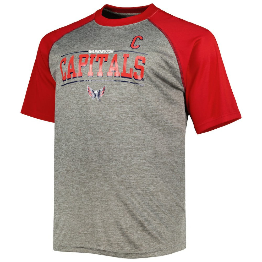 Alexander Ovechkin Washington Capitals Fanatics Big & Tall Captain Patch Contrast Raglan Name & Number T-Shirt Discount
