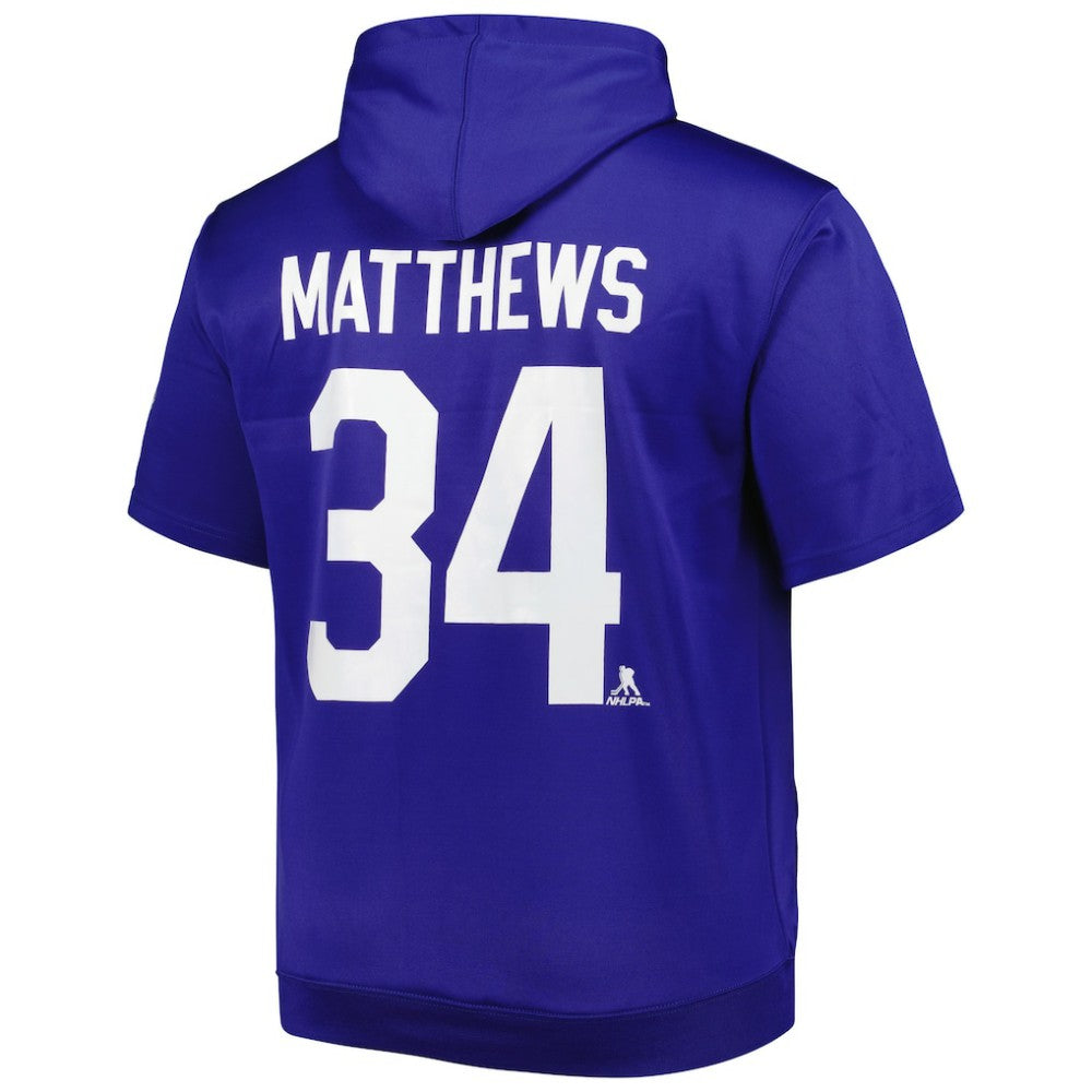 Auston Matthews Toronto Maple Leafs Fanatics Big & Tall Name & Number Pullover Hoodie Outlet