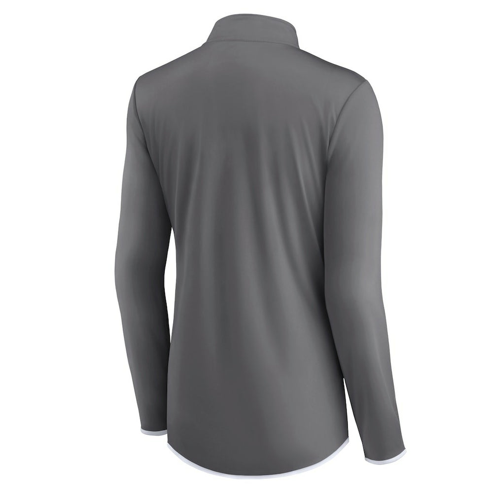 Dallas Cowboys Fanatics Women's Corner Long Sleeve 1/4 Zip Top