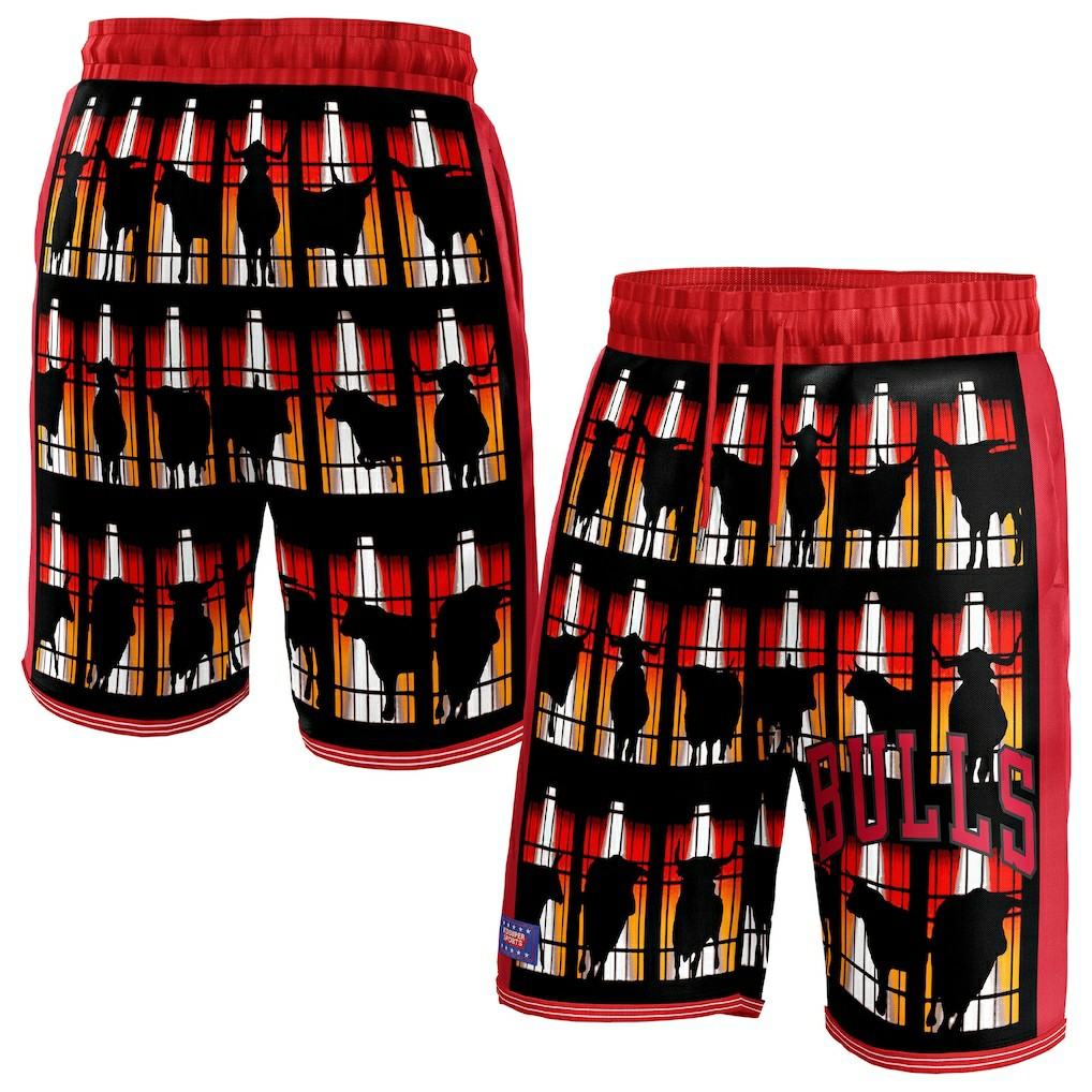 Chicago Bulls NBA & KidSuper Studios Unisex Hometown Shorts Online