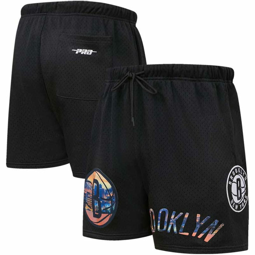 Brooklyn Nets Pro Standard City Scape Mesh Shorts Online