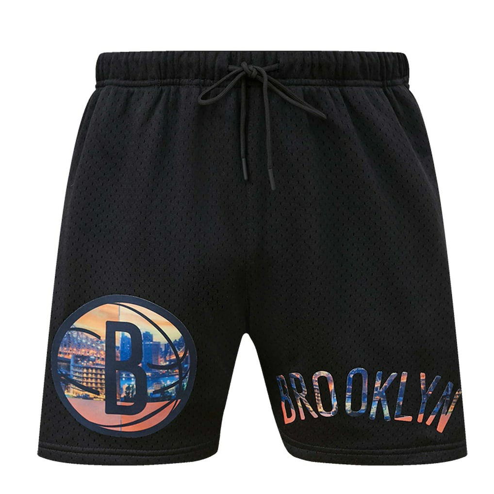 Brooklyn Nets Pro Standard City Scape Mesh Shorts Online