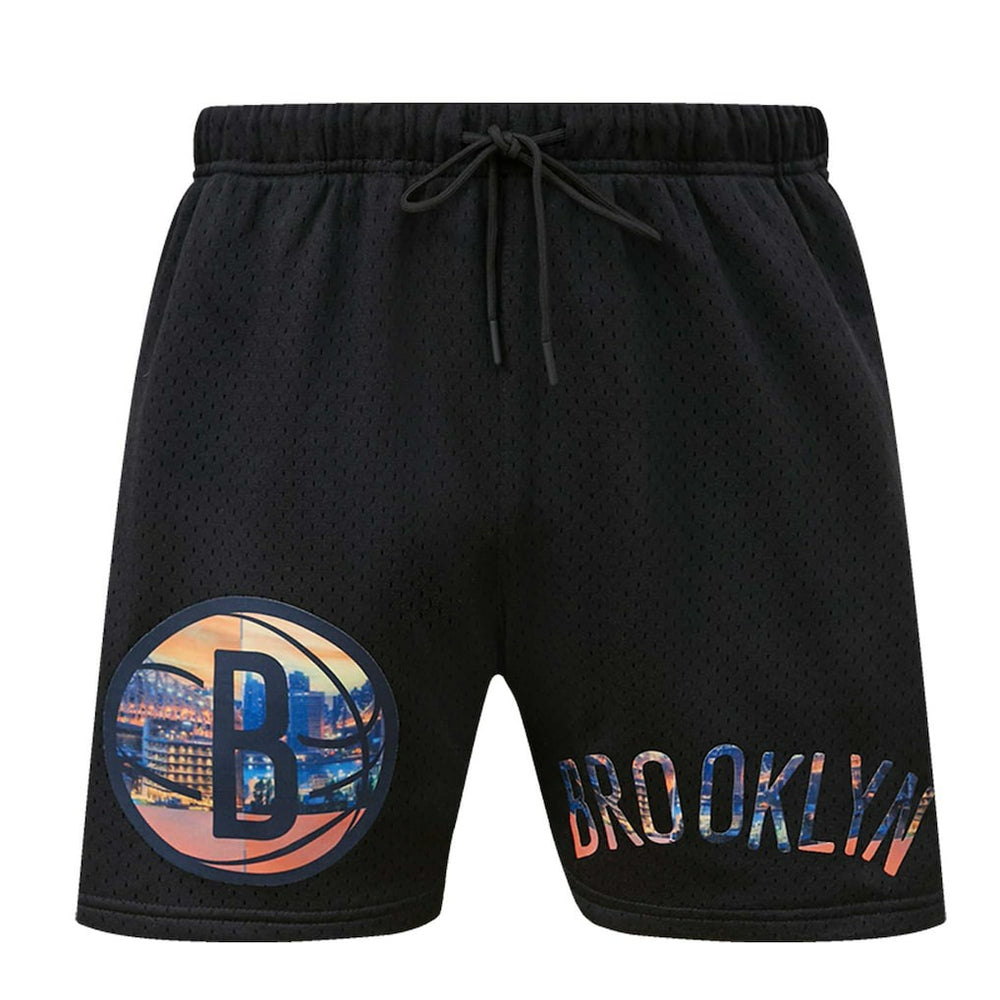 Brooklyn Nets Pro Standard City Scape Mesh Shorts Online