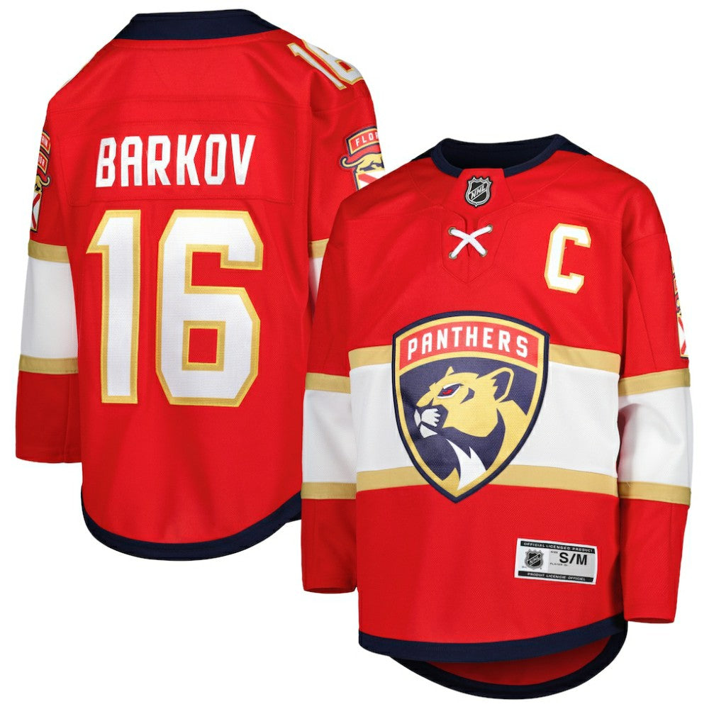 Aleksander Barkov Florida Panthers Youth Home Premier Player Jersey Outlet