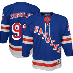 Mika Zibanejad New York Rangers Youth Home Premier Player Jersey Outlet