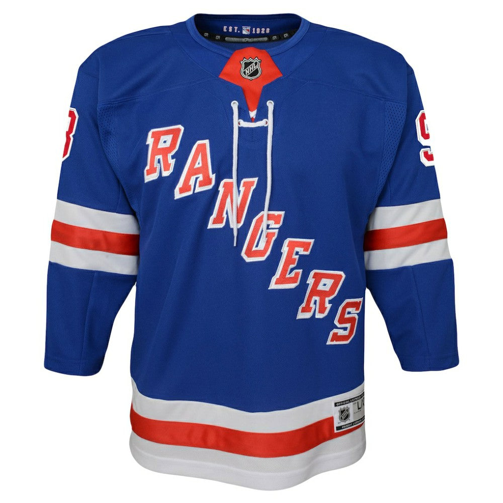 Mika Zibanejad New York Rangers Youth Home Premier Player Jersey Outlet