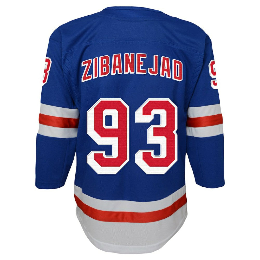 Mika Zibanejad New York Rangers Youth Home Premier Player Jersey Outlet