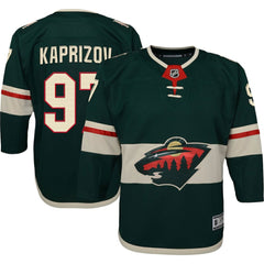 Kirill Kaprizov Minnesota Wild Youth Home Premier Player Jersey Sale