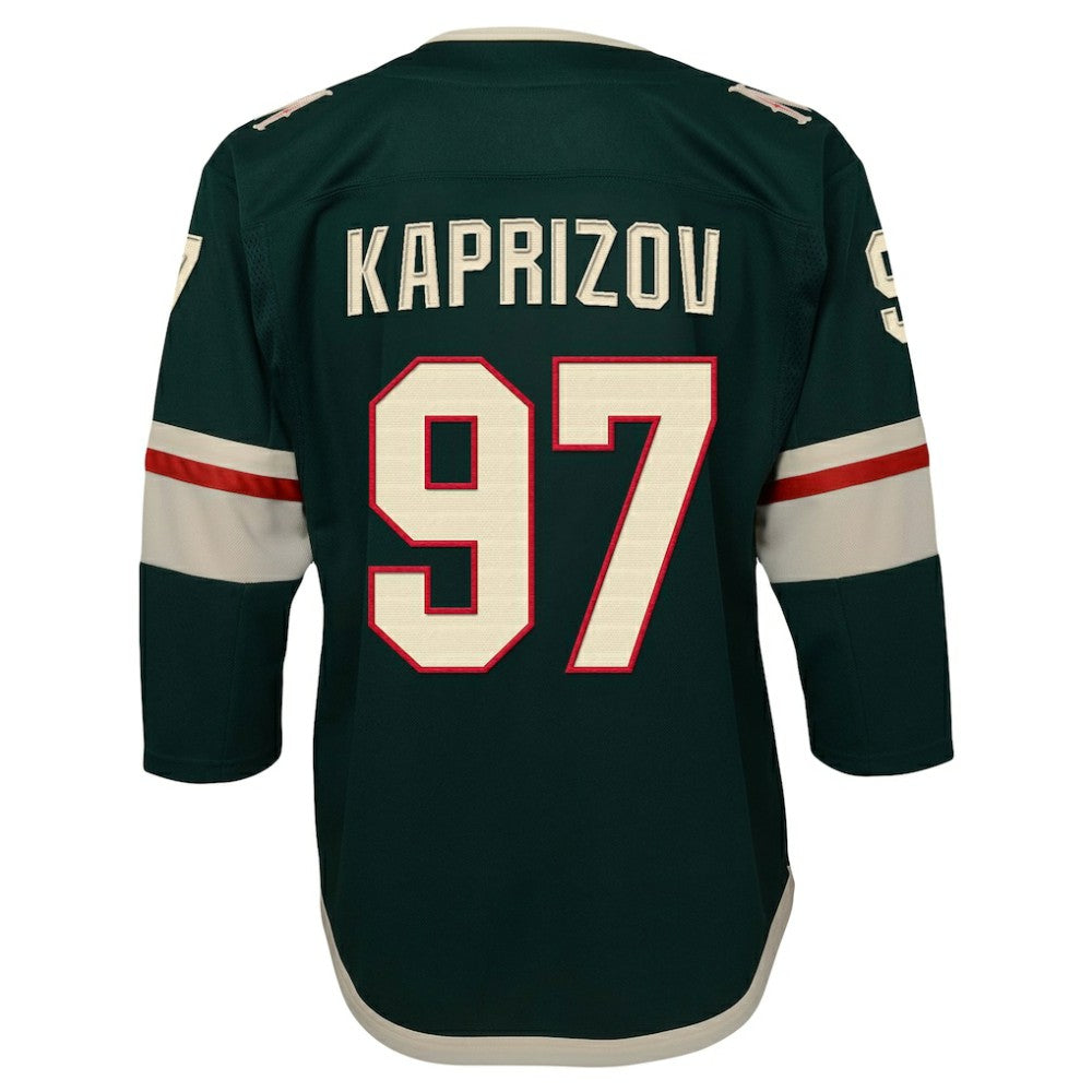 Kirill Kaprizov Minnesota Wild Youth Home Premier Player Jersey Sale