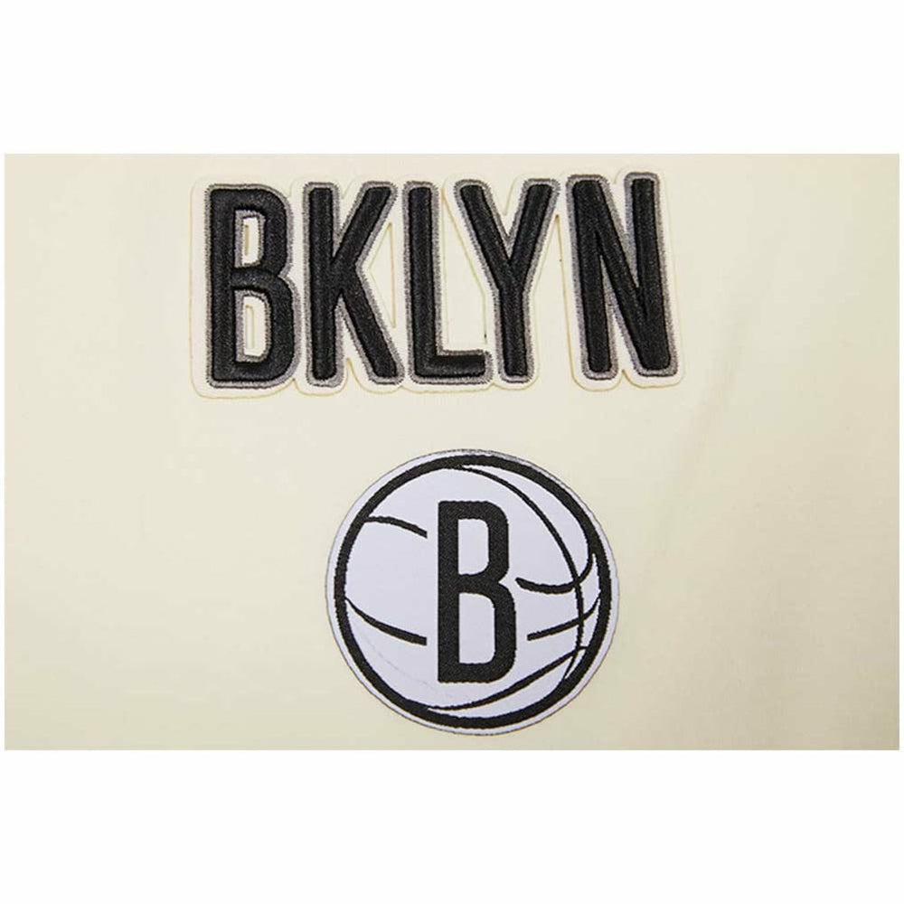 Brooklyn Nets Pro Standard Women's Retro Classic Cropped Boxy T-Shirt On Sale