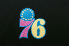 Philadelphia 76ers Pro Standard Women's Washed Neon Cropped Boxy T-Shirt Outlet