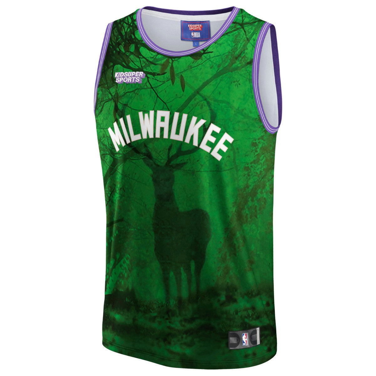 Milwaukee Bucks NBA & KidSuper Studios Unisex Hometown Jersey Online