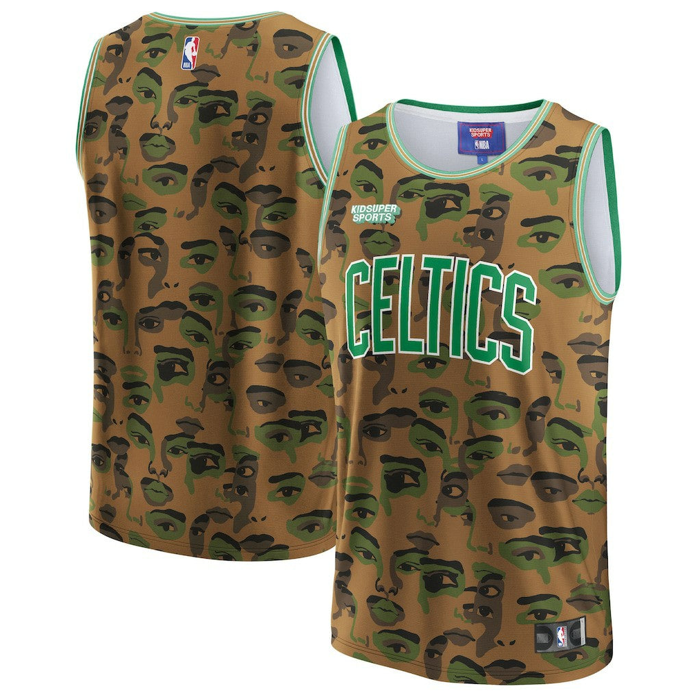 Boston Celtics NBA & KidSuper Studios Unisex Hometown Jersey On Sale