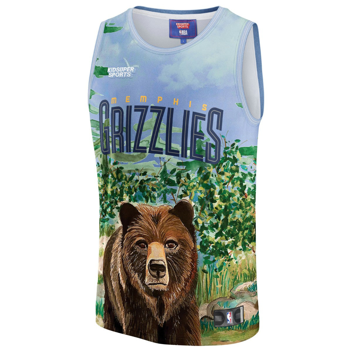 Memphis Grizzlies NBA & KidSuper Studios Unisex Hometown Jersey Outlet