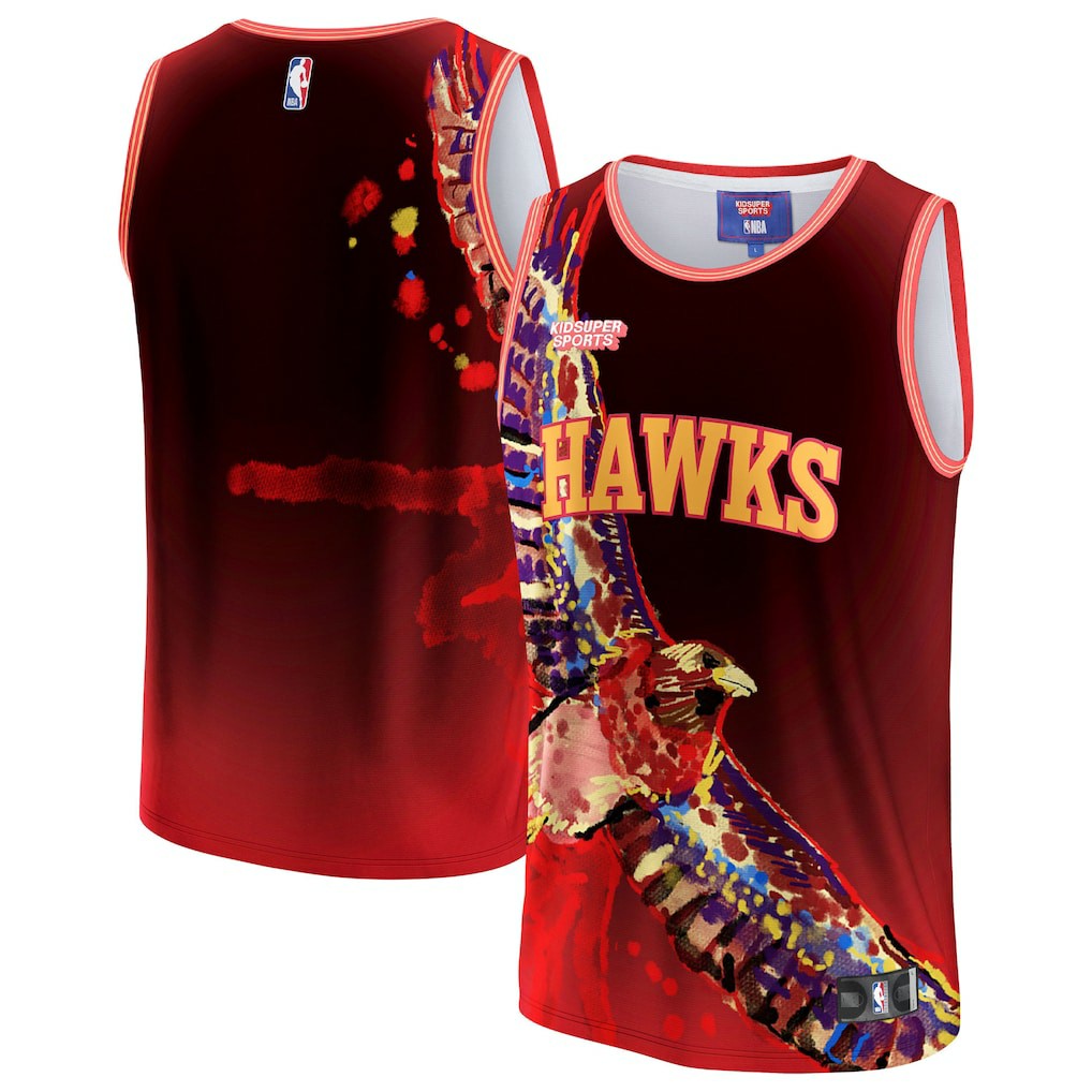 Atlanta Hawks NBA & KidSuper Studios Unisex Hometown Jersey Online