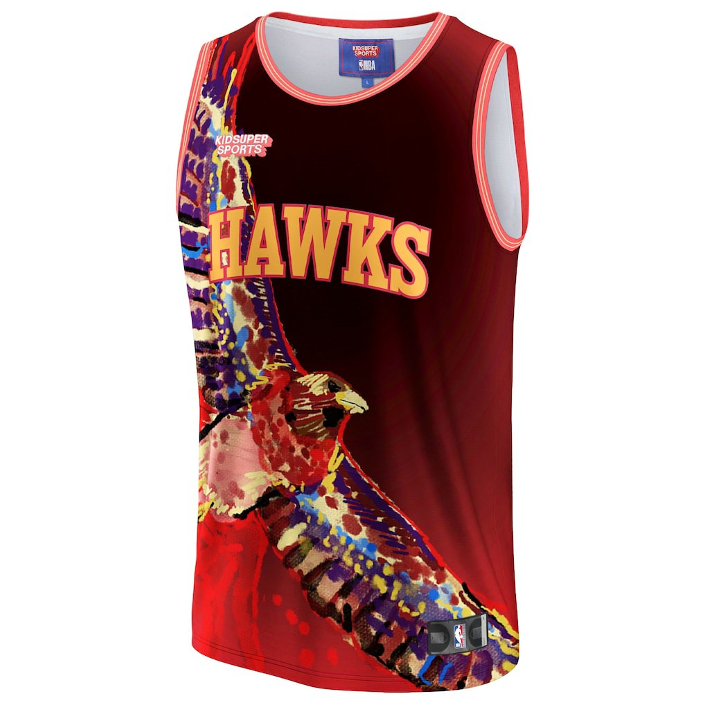 Atlanta Hawks NBA & KidSuper Studios Unisex Hometown Jersey Online