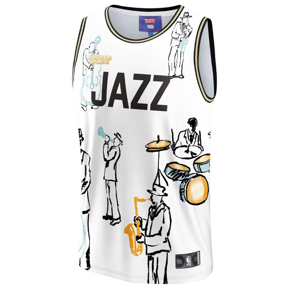 Utah Jazz NBA & KidSuper Studios Unisex Hometown Jersey For Sale