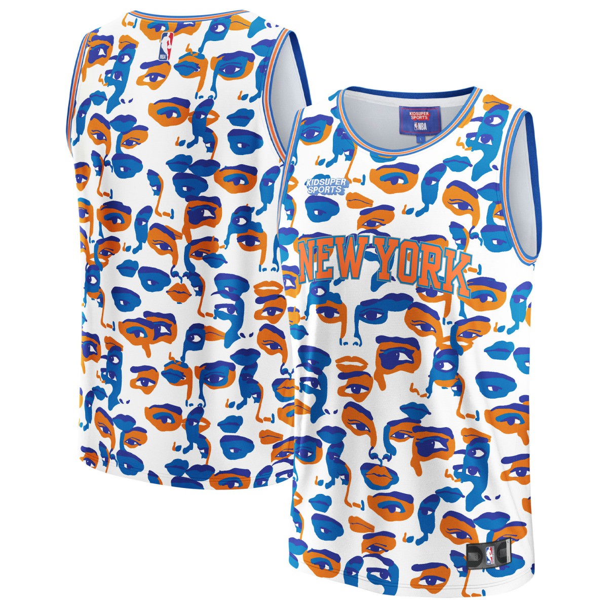 New York Knicks NBA & KidSuper Studios Unisex Hometown Jersey Online