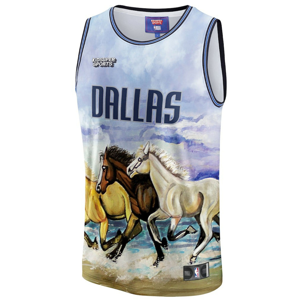 Dallas Mavericks NBA & KidSuper Studios Unisex Hometown Jersey sale New