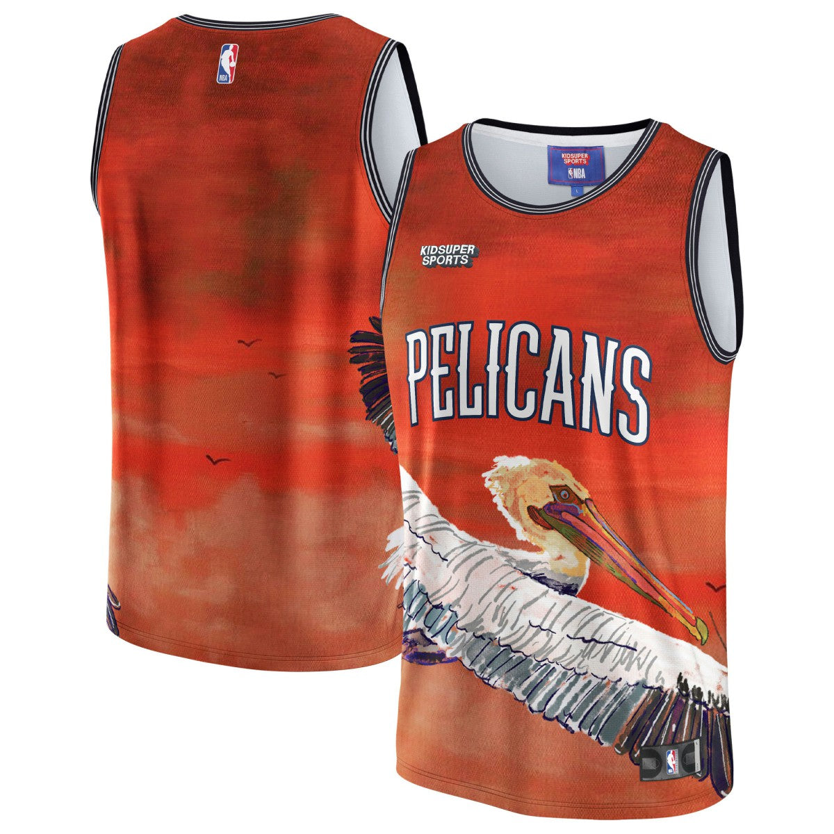 New Orleans Pelicans NBA & KidSuper Studios Unisex Hometown Jersey Outlet