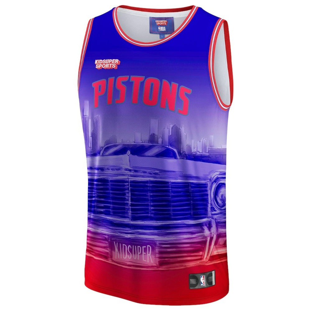 Detroit Pistons NBA & KidSuper Studios Unisex Hometown Jersey sale On Sale
