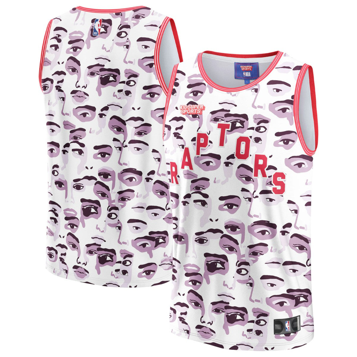 Toronto Raptors NBA & KidSuper Studios Unisex Hometown Jersey Outlet
