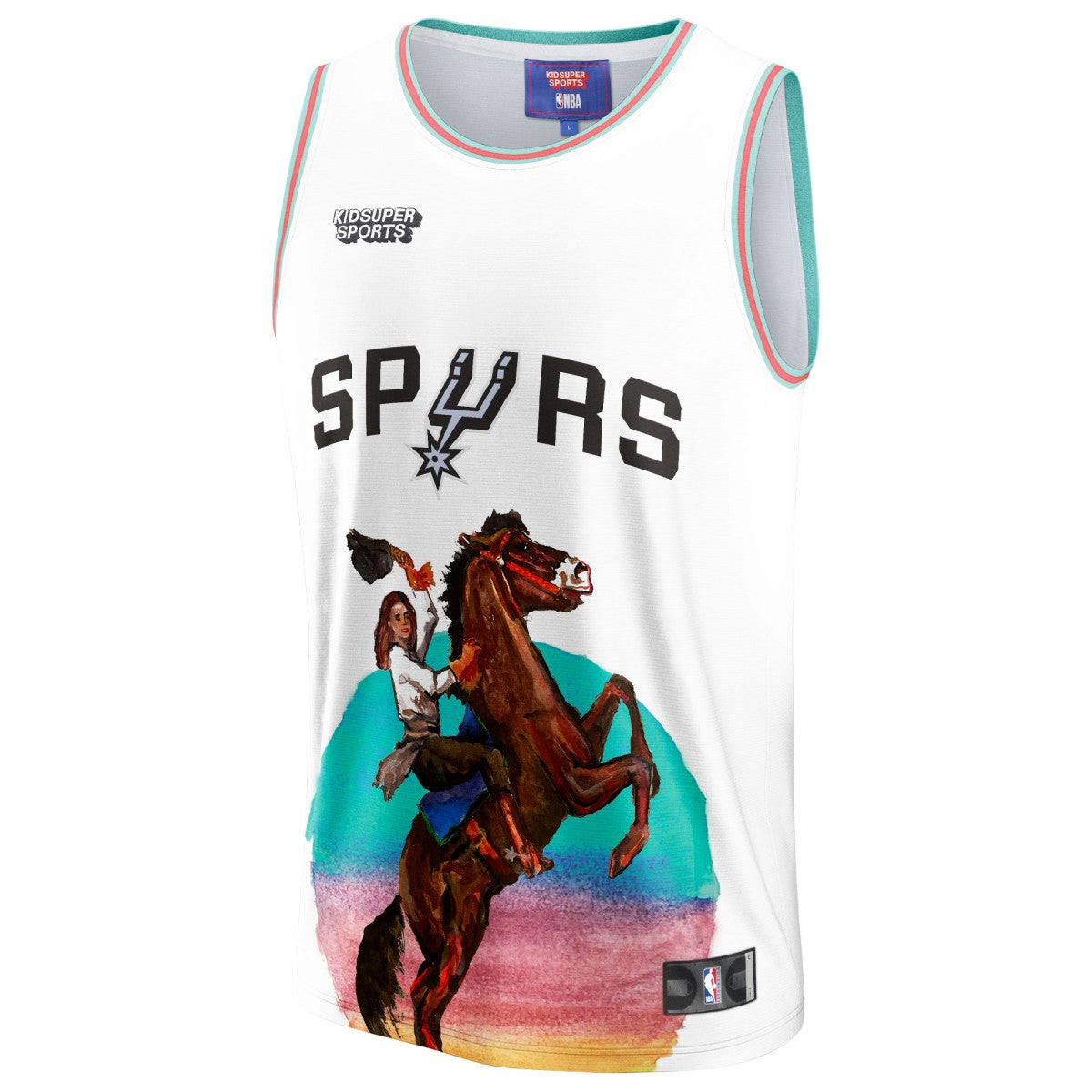 San Antonio Spurs NBA & KidSuper Studios Unisex Hometown Jersey Discount