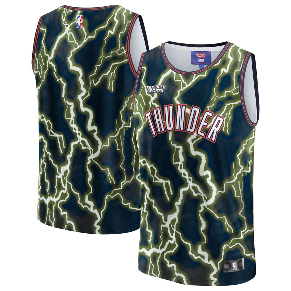Oklahoma City Thunder NBA & KidSuper Studios Unisex Hometown Jersey Discount