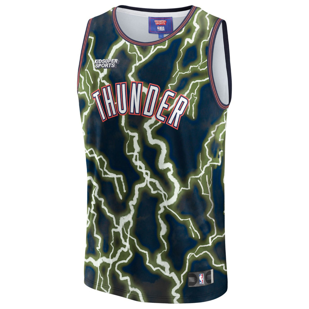 Oklahoma City Thunder NBA & KidSuper Studios Unisex Hometown Jersey Discount