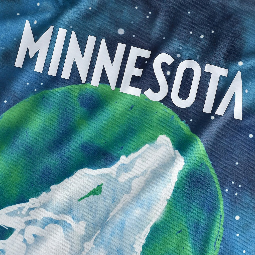 Minnesota Timberwolves NBA & KidSuper Studios Unisex Hometown Jersey Discount