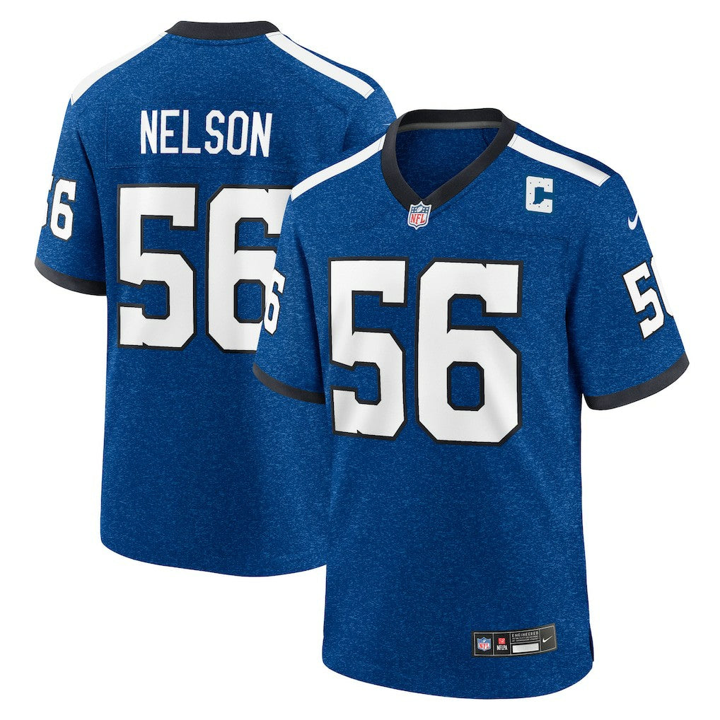 Indianapolis Colts Nike Quenton Nelson  Indiana Nights Alternate Game Jersey