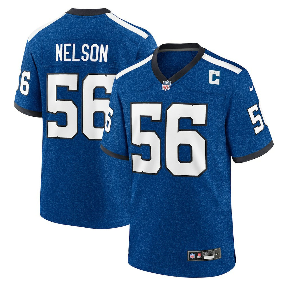 Indianapolis Colts Nike Quenton Nelson  Indiana Nights Alternate Game Jersey