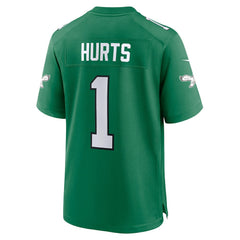 Philadelphia Eagles Nike Jalen Hurts  Alternate Game Player Jersey