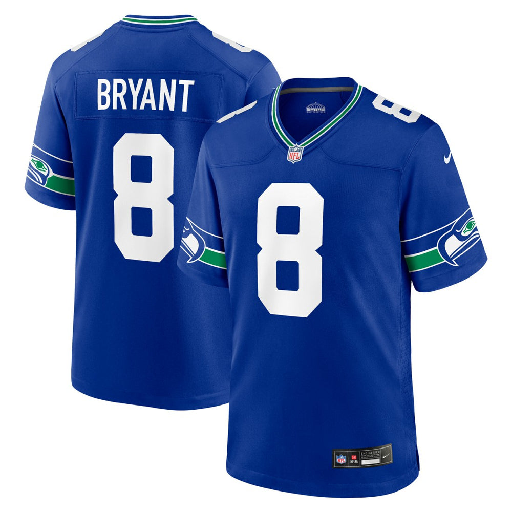 Seattle Seahawks Nike Coby Bryant  Throwback Player Game Jersey