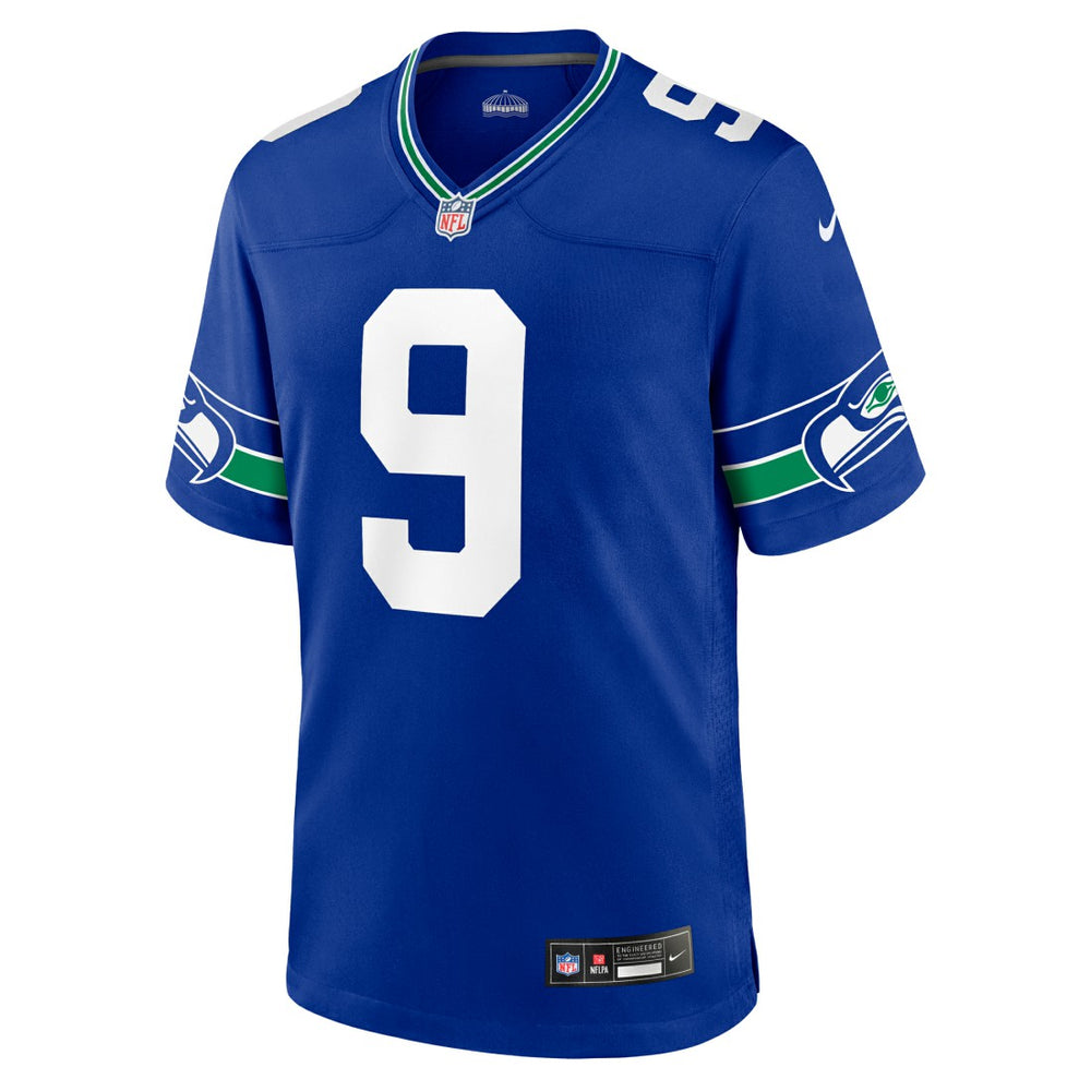 Seattle Seahawks Nike Kenneth Walker III  Throwback Player Game Jersey