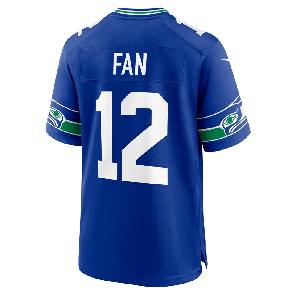 Seattle Seahawks Nike 12s  Throwback Player Game Jersey