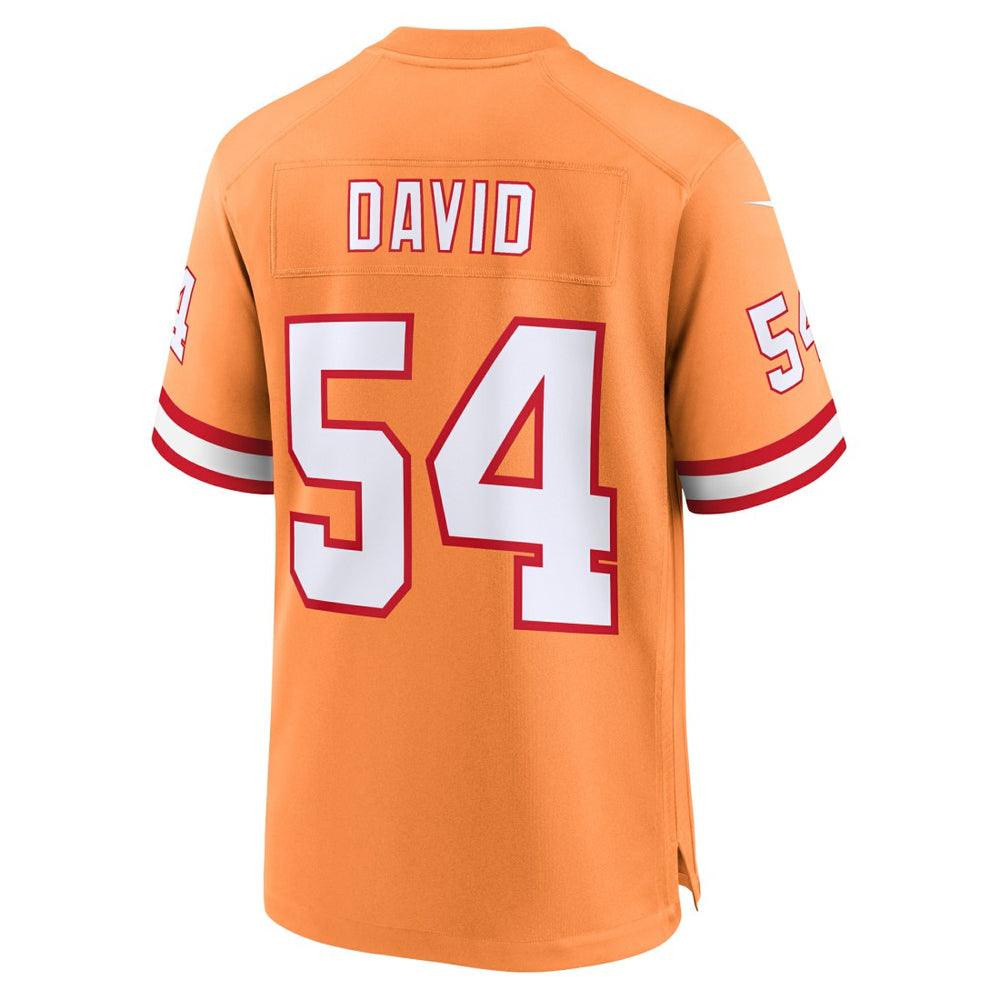 Tampa Bay Buccaneers Nike Lavonte David  Throwback Game Jersey