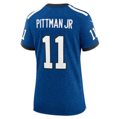 Indianapolis Colts Nike Michael Pittman Jr.  Women's Indiana Nights Alternate Game Jersey