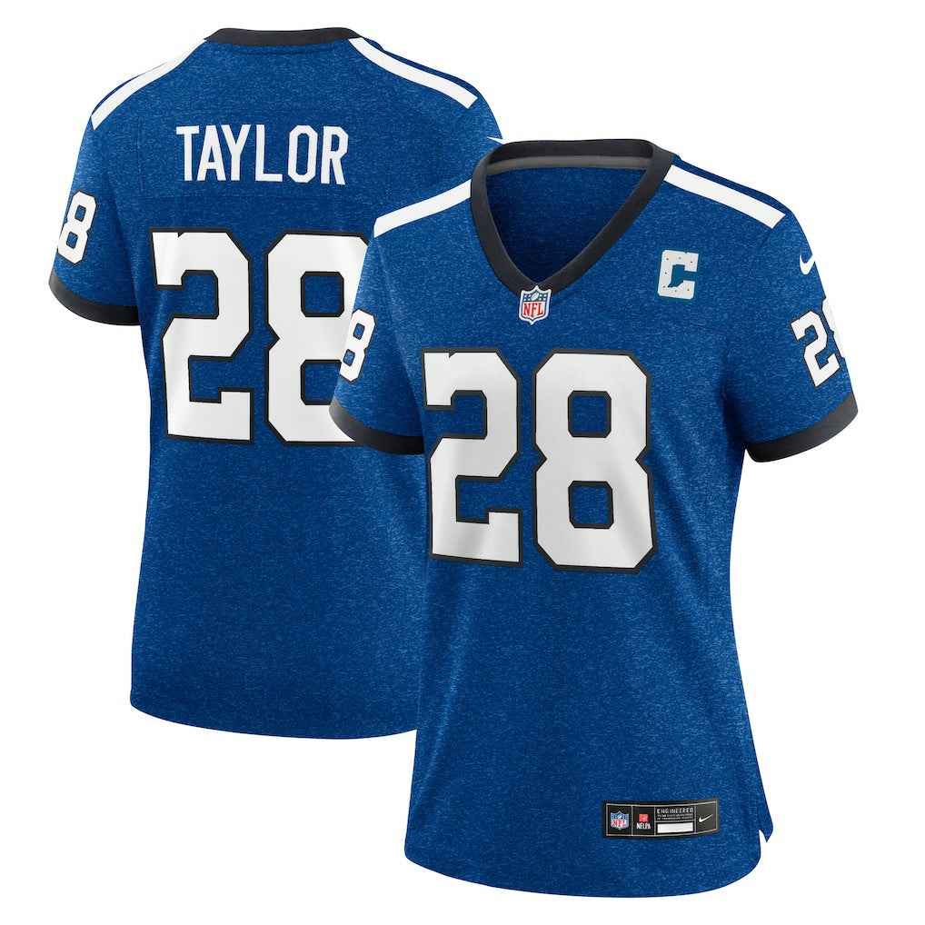 Indianapolis Colts Nike Jonathan Taylor  Women's Indiana Nights Alternate Game Jersey