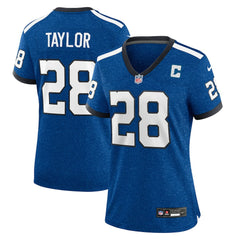 Indianapolis Colts Nike Jonathan Taylor  Women's Indiana Nights Alternate Game Jersey