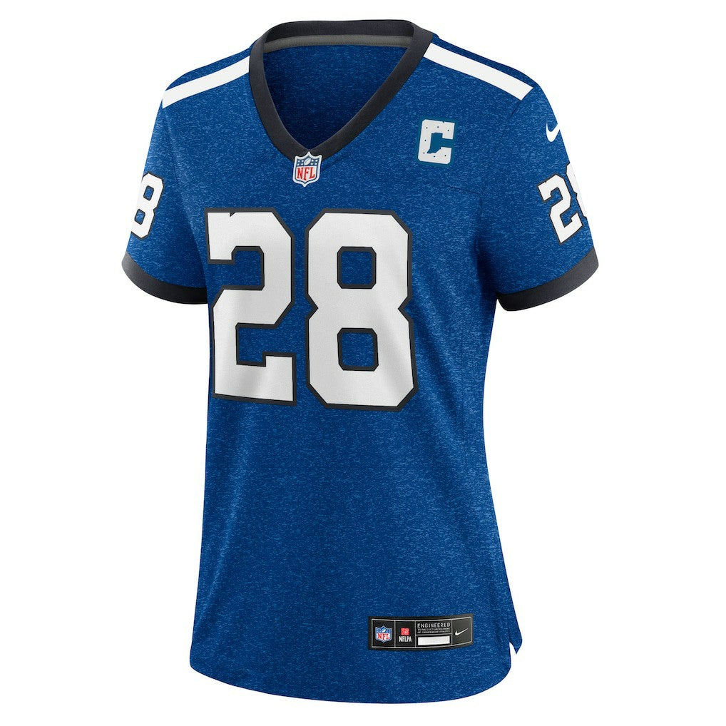 Indianapolis Colts Nike Jonathan Taylor  Women's Indiana Nights Alternate Game Jersey
