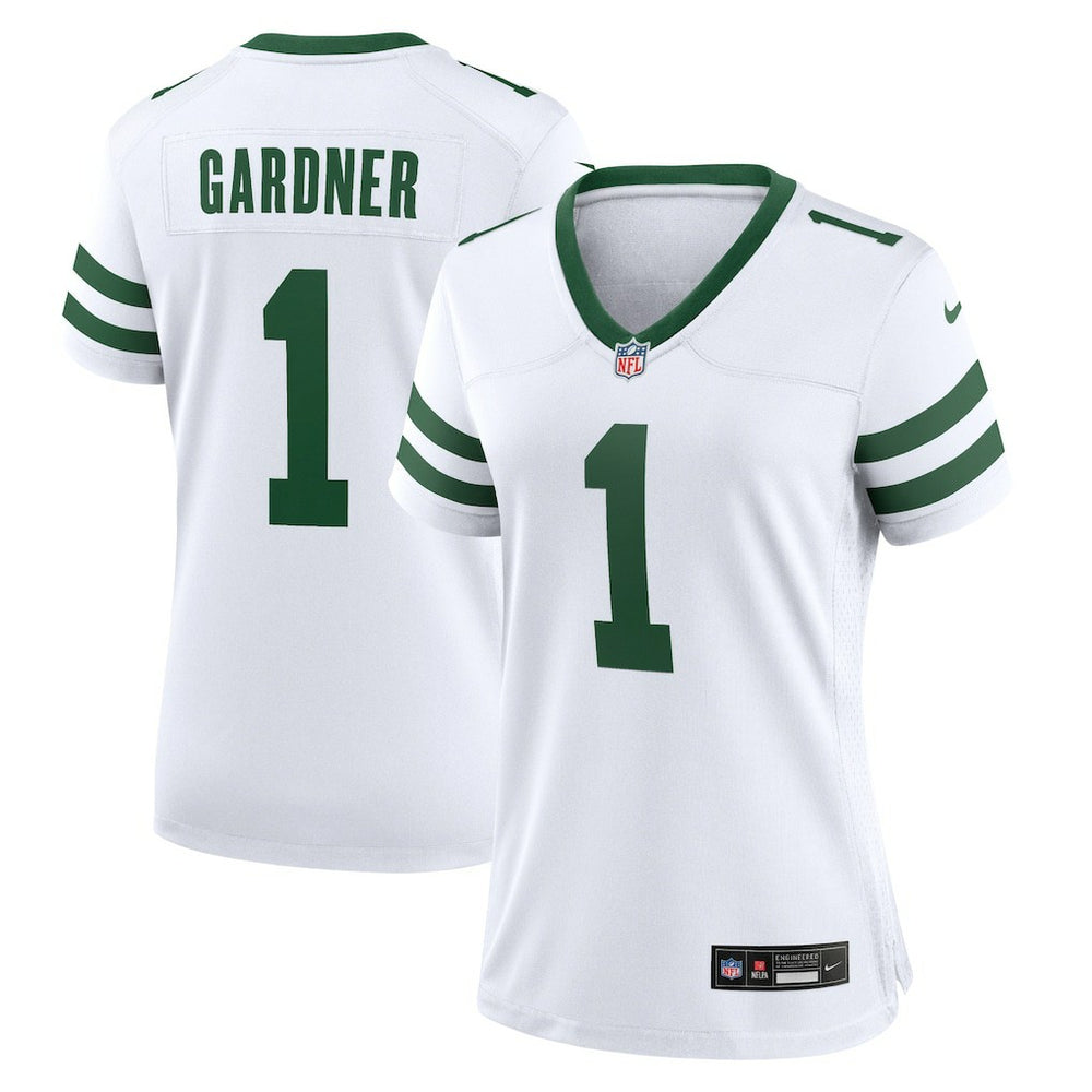 New York Jets Nike Ahmad Sauce Gardner  Women's Game Jersey