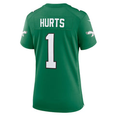 Philadelphia Eagles Nike Jalen Hurts  Women's Game Player Jersey